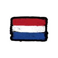 Dutch Flag | Netherlands Football Sticker | Football Team