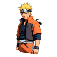 Naruto Uzumaki Anime Sticker 14 | Ninja Premium Sticker