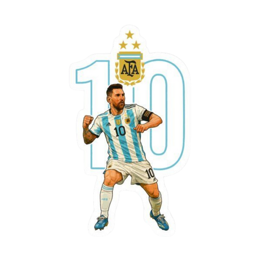 Messi 24 | Leo Messi Premium Football Sticker | Legendary Footballer