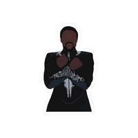 Black Panther 4 | Black Panther Premium Sticker | Movie