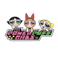 Powerpuff Girls 2 Hemp Sticker | StickerBD