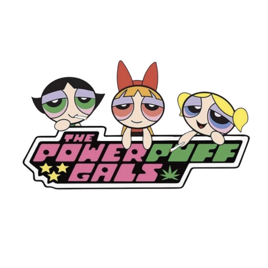 Powerpuff Girls 2 Hemp Sticker | StickerBD