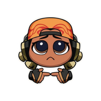 Raze Pretty Please Valorant stickers