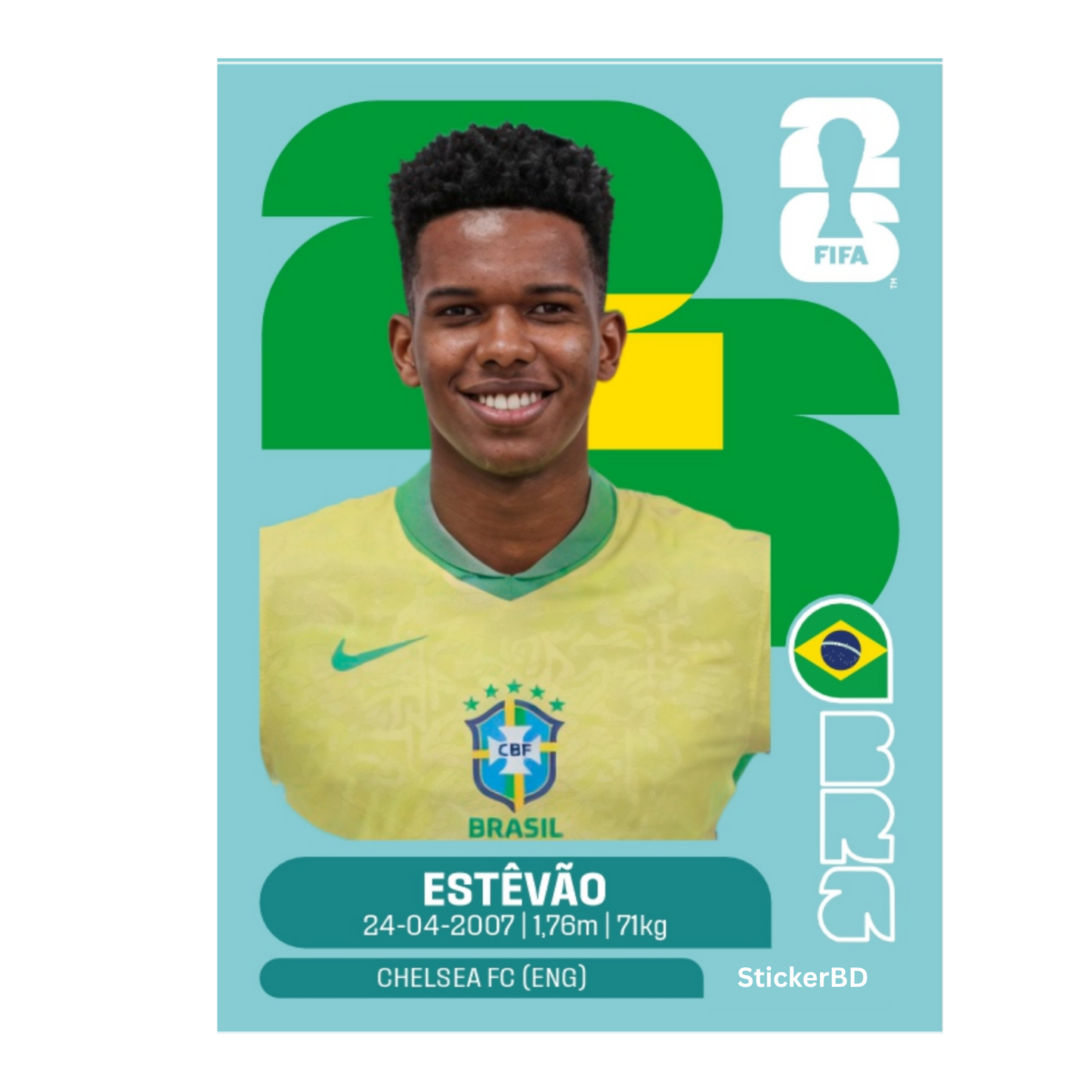 Estevao | Brazil Player Card