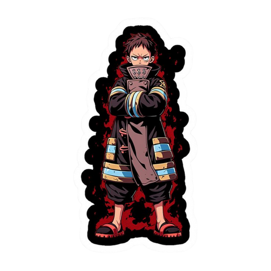 Fire Force Sticker 14 | Action Anime Premium Sticker