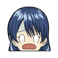Tadokoro Megumi 3  | Food Wars | Anime Sticker