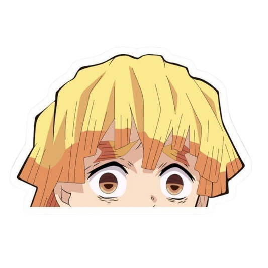 Zenitsu Agatsuma 14 | Premium Anime Sticker | Demon Slayer Edition