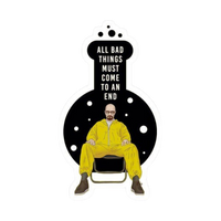 Walter White 3 Heisenberg Sticker