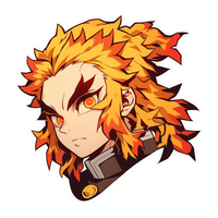 Kyojuro Rengoku 14 | Demon Slayer Sticker | Anime