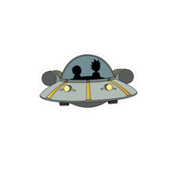 Rick and Morty 5 | Premium Cartoon Sticker