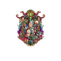 Rick and Morty 8 | Premium Cartoon Sticker