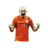 Roben | Netherlands Football Sticker | Football Team