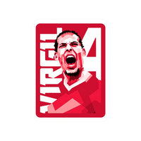 Virgil 4 | Netherlands Football Sticker | Football Team