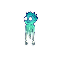 Rick and Morty 10 | Premium Cartoon Sticker