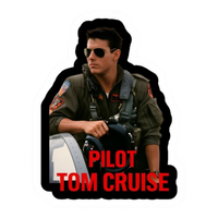 Tom Cruise | Hollywood & Bollywood Celebrities Premium Sticker | Entertainment