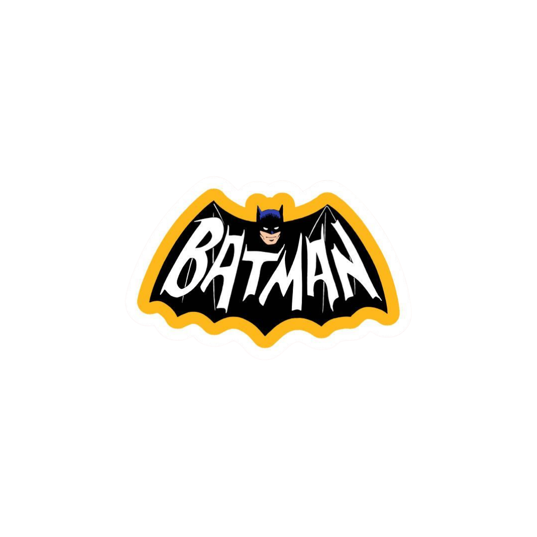Batman Name Sticker