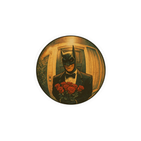 Batman Flower Sticker