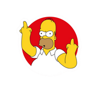 The Simpsons 2 | Premium Cartoon Sticker