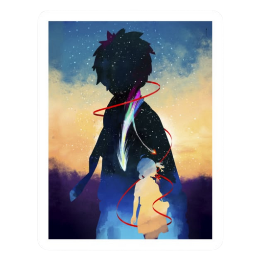 Your Name Anime Sticker 15 | Mitsuha & Taki Premium sticker