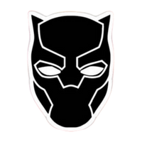 Black Panther 15 | Black Panther Premium Sticker | StickerBD