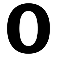 Letter O English Alphabet Sticker | Educational A-Z Sticker | StickerBD