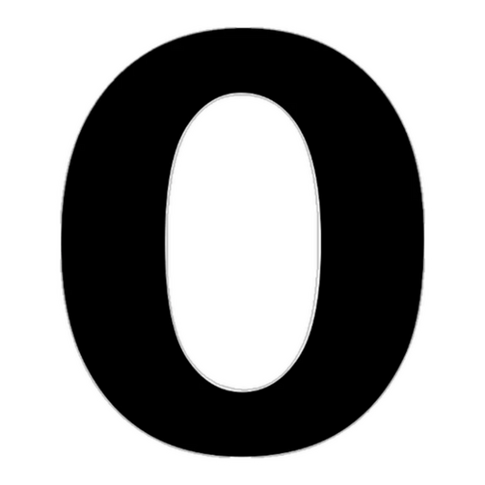 Letter O English Alphabet Sticker | Educational A-Z Sticker | StickerBD