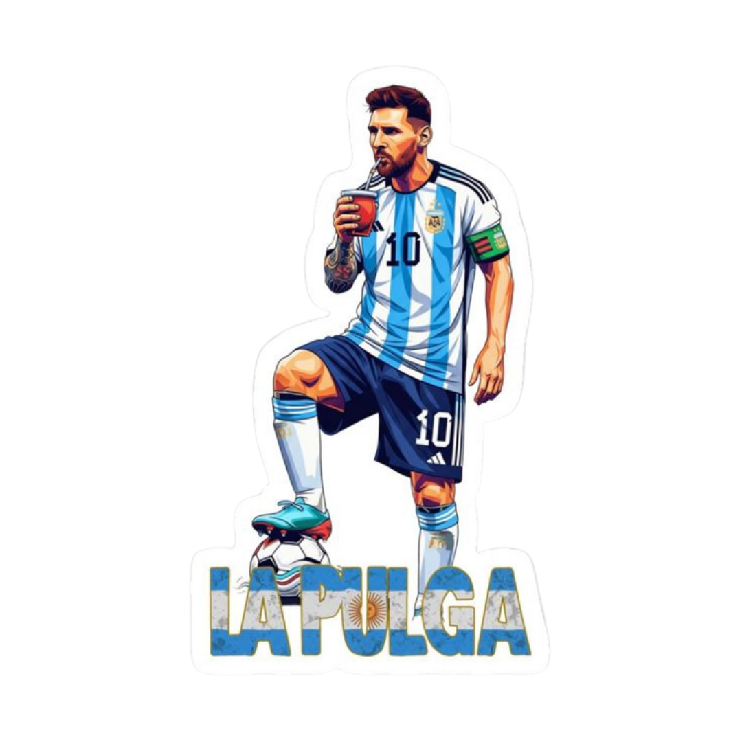 Messi 25 | Leo Messi Premium Football Sticker | Legendary Footballer