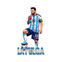 Messi 25 | Leo Messi Premium Football Sticker | Legendary Footballer