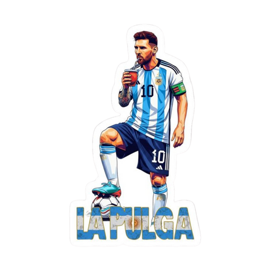 Messi 25 | Leo Messi Premium Football Sticker | Legendary Footballer
