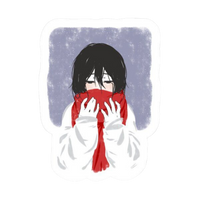 Mikasa Ackerman Attack on Titan Sticker 14 | Anime Warrior Premium Sticker