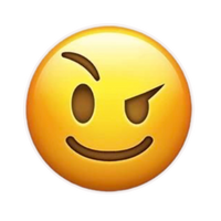 Curious Emoji 15 | Cute Funny Smiley Die-Cut Sticker | StickerBD