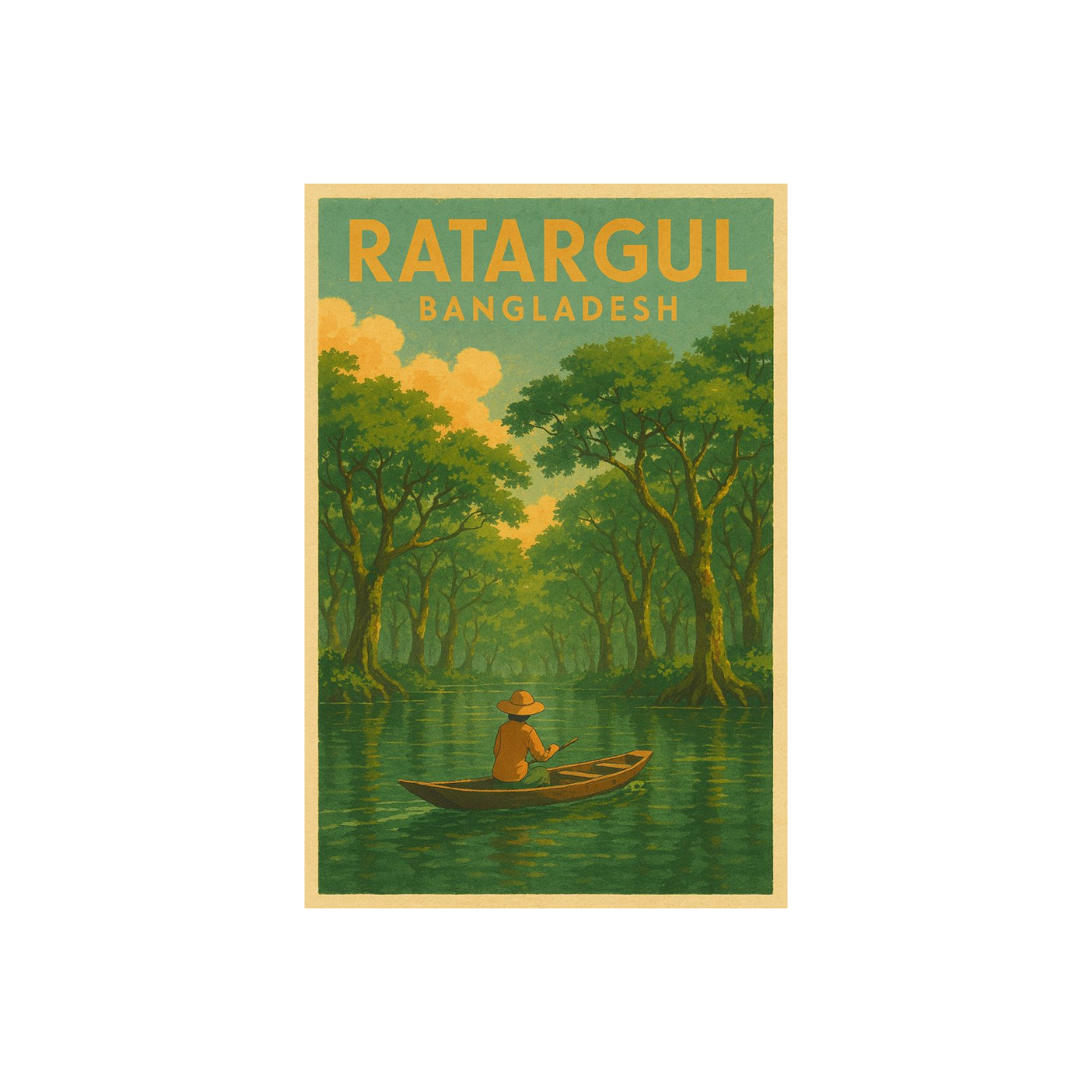 Ratargul | Bangladesh Stickers Collection | StickerBD
