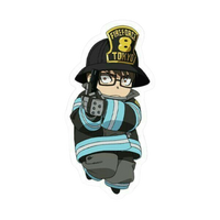 Fire Force Sticker 15 | Action Anime Premium Sticker