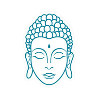 Buddha 6 | Buddhism | Religious Sticker | Spiritual Premium Sticker