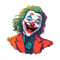 Joker 15 | DC Premium Die-Cut Sticker  | StickerBD