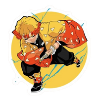 Zenitsu Agatsuma 15 | Premium Anime Sticker | Demon Slayer Edition