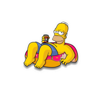 The Simpsons 4 | Premium Cartoon Sticker