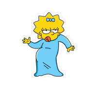 The Simpsons 5 | Premium Cartoon Sticker