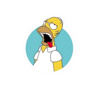The Simpsons 8 | Premium Cartoon Sticker