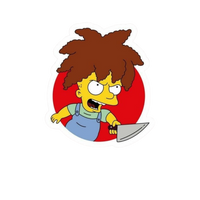 The Simpsons 9 | Premium Cartoon Sticker