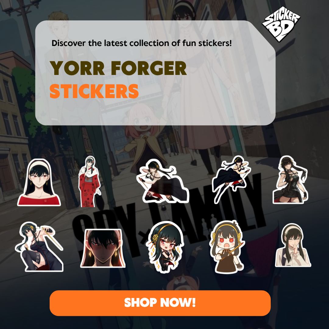 Yorr Forger Spy x Family Sticker Bundle