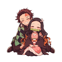 Nezuko Kamado 16 | Demon Slayer Sticker | Anime