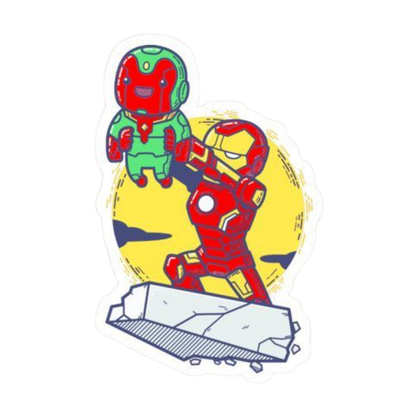 Iron Man 31 | Marvel Superhero Sticker | StickerBD