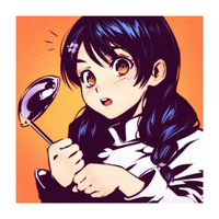 Tadokoro Megumi 5  | Food Wars | Anime Sticker