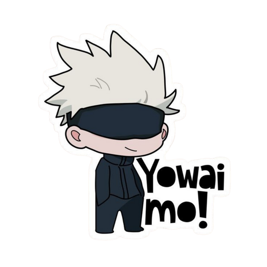 Satoru Gojo Yowai mo Jujutsu Kaisen Anime stickers