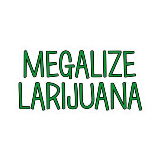 Megalize Larijuana sticker