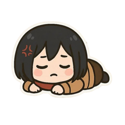 Mikasa Ackerman Attack on Titan Sticker 15 | Anime Warrior Premium Sticker