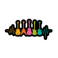 Music 16 | Music Lover Premium Sticker | Music World