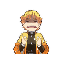 Zenitsu Agatsuma 18 | Premium Anime Sticker | Demon Slayer Edition