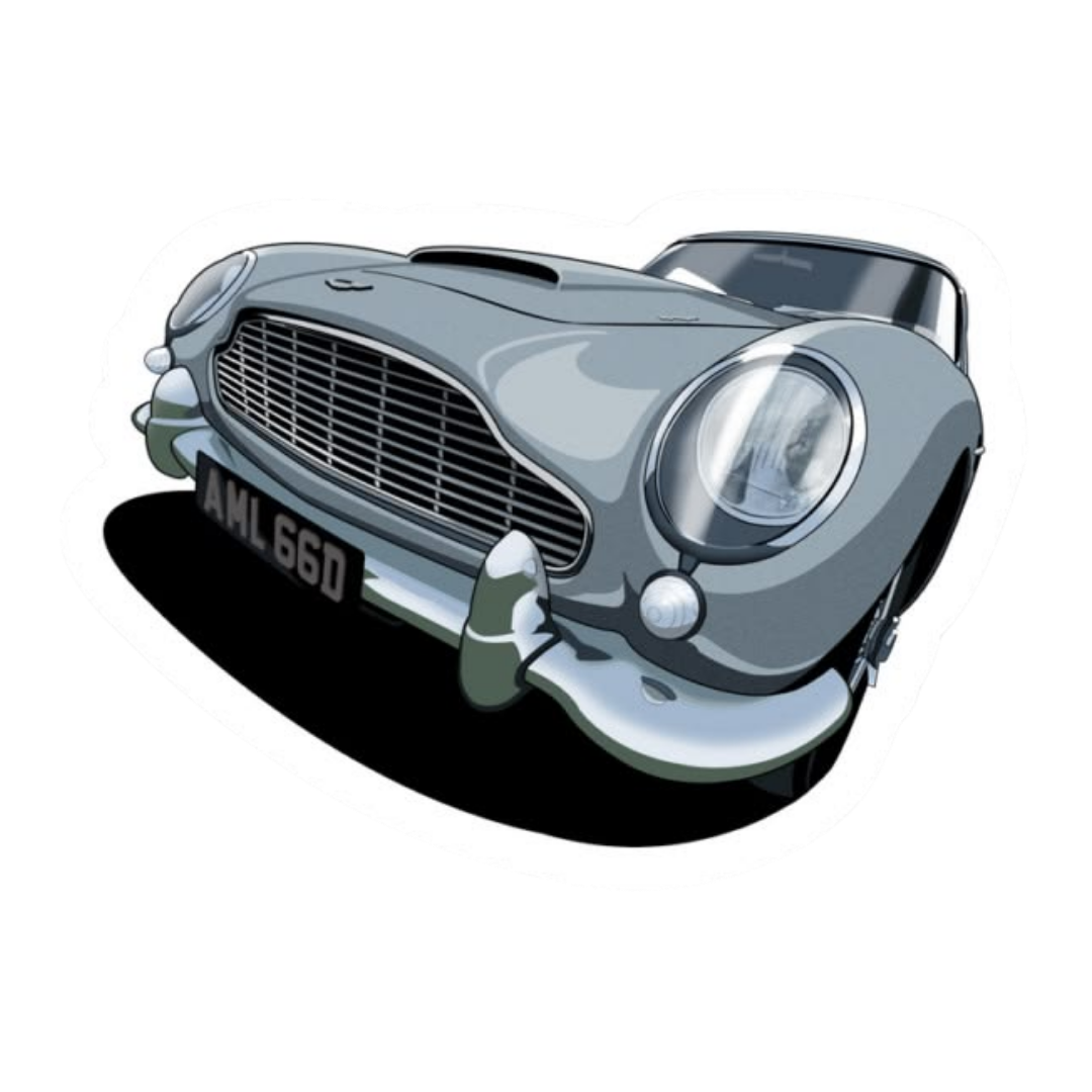 Aston Martin 16 | Premium Car Design Collection | StickerBD